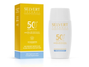 Hialuronsav tartalmú fényvédő emulzió arcra SPF50+ Fényvédelemmel